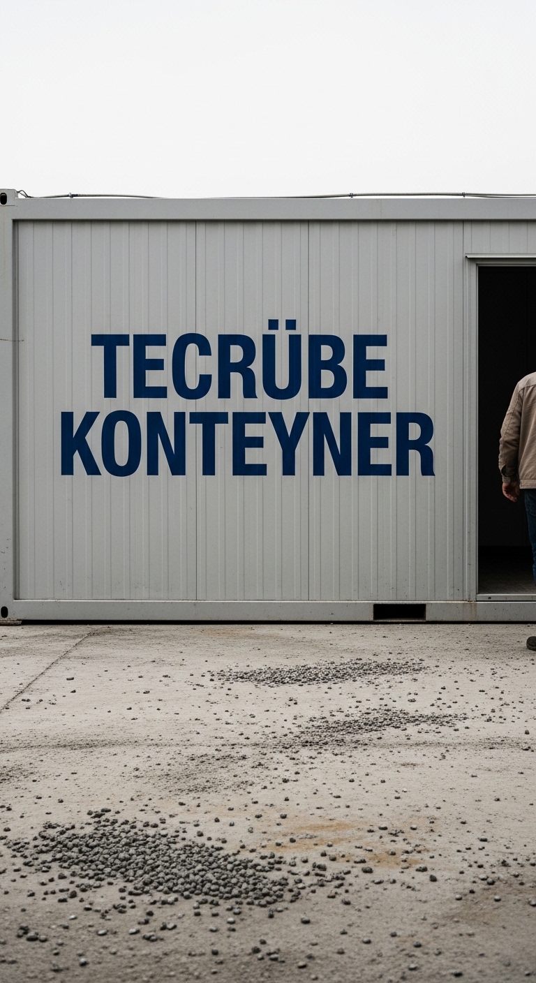 Şantiye Konteynerlerinde Yangın Güvenliği